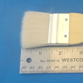 1, 3/4” Wide bamboo brush